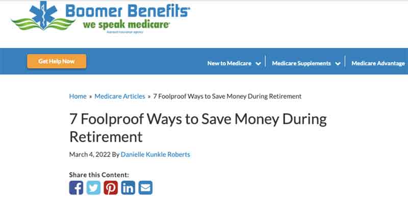 Boomer Benefits article with Jeff Wright of Sagewell