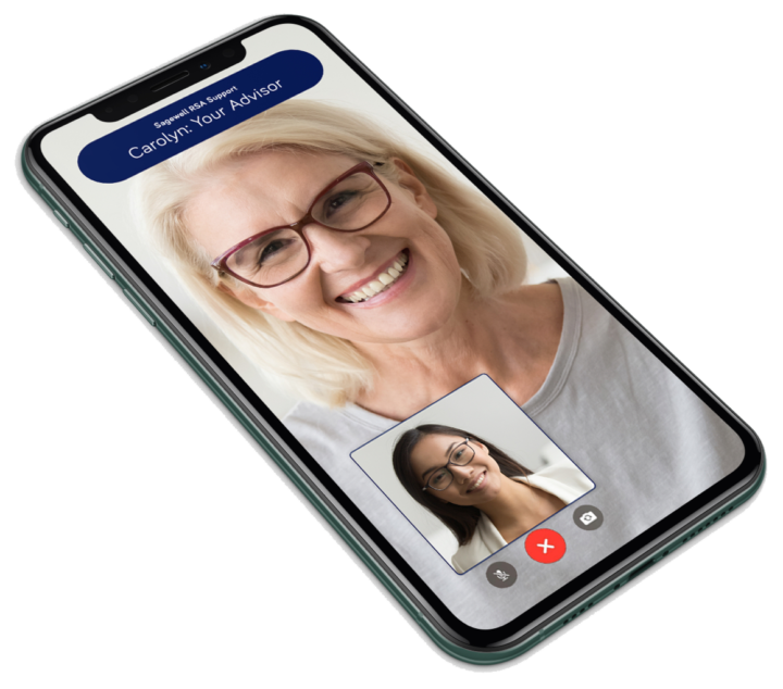 face to face call with sagewell